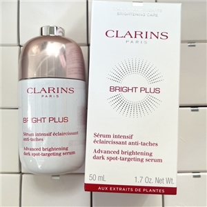 Clarins Bright Plus Advanced Brightening Dark Spot - Targeting Serum 50ml. (เคาเตอร์ 5,600฿)