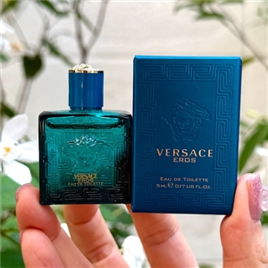 น้ำหอมจิ๋ว แบบแต้ม Versace Eros Eau De Toilette 5ml.