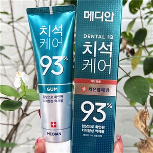 MEDIAN DENTAL IQ 120g. #Gingivitis Prevention สีเขียว