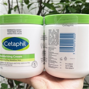 Cetaphil Moisturizing Cream For Dry,Sensitive Skin 550g.