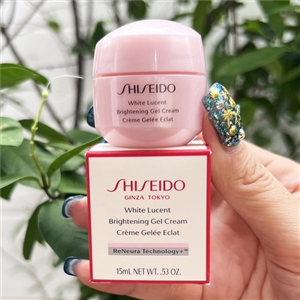 กระปุกชมพู Shiseido White Lucent Brightening Gel Cream 15ml.