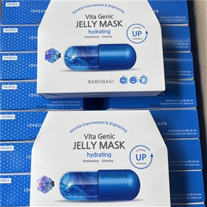 BANOBAGI Jelly Mask (ยกกล่อง10แผ่น) #น้ำเงิน Hydrating