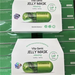 BANOBAGI Jelly Mask (ยกกล่อง10แผ่น) #เขียว Relaxing