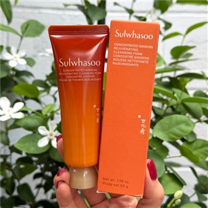โฟมหลอด Sulwhasoo Concentrated Ginseng Rejuvenating Cleansing Foam 50g.