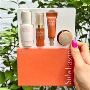 หลอดส้ม - Sulwhasoo Anti-aging kit Trousse D'anti-age [4/Items]