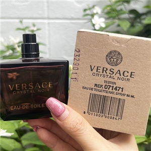 กล่องเทสเตอร์/ไม่มีฝา - Versace Crystal Noir Eau de Toilette 90ml. (เคาเตอร์ 4,700฿)