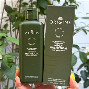 Origins Dr.Andrew Mega-Mushroom Relief & Resilience Soothing Treatment Lotion 200ml.