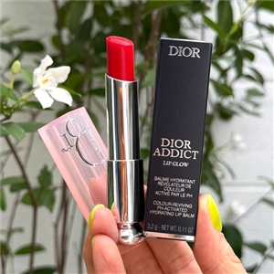 มีกล่อง - Dior Addict Lip Glow 3.5g. #031 Strawberry (เคาเตอร์ 1,700฿)