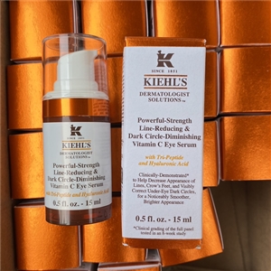 Kiehl's Powerful-Strength Dark Circle Reducing Vitamin C Eye Serum 15ml. (เคาเตอร์ 2,370฿)