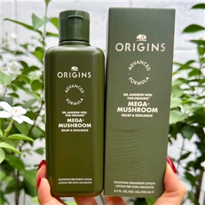 Origins Dr.Andrew Mega-Mushroom Relief & Resilience Soothing Treatment Lotion 200ml.