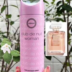 ขวดชมพู Armaf Club De Nuit Perfume Body Spray For Women 200ml.