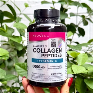 แถบฟ้า Neocell Grassfed Collagen +C (250Tablets)