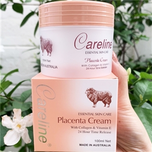 Careline Placenta Cream 100ml. ส้ม