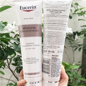 Eucerin Spotless Brightening Gentle Cleansing Foam 150 ml.