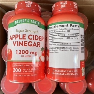 Nature's Truth Apple Cider Vinegar 1200 mg. (200/แคปซูล)