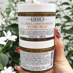 Kiehl's Calendula Serum-Infused Water Cream 100ml. (เคาเตอร์ 3,330฿)