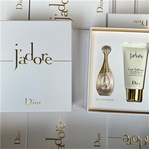 เซทกล่อง Dior J'adore Eau de Parfum 5ml. & Body Milk 20ml.
