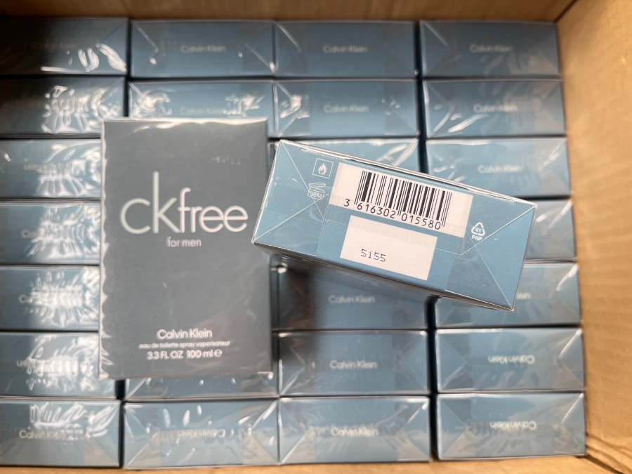 Calvin Klein CK Free for Men Eau De Toilette 100ml. (เคาเตอร์ 3,950฿)