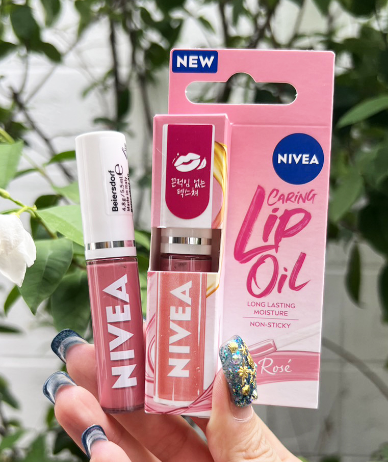 Nivea Caring Lip Oil 55ml Rose 0050