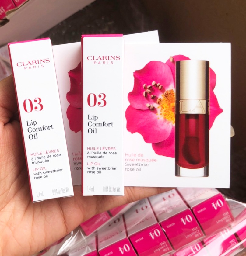 Clarins Lip Comfort Oil 1.4ml. #03 Cherry