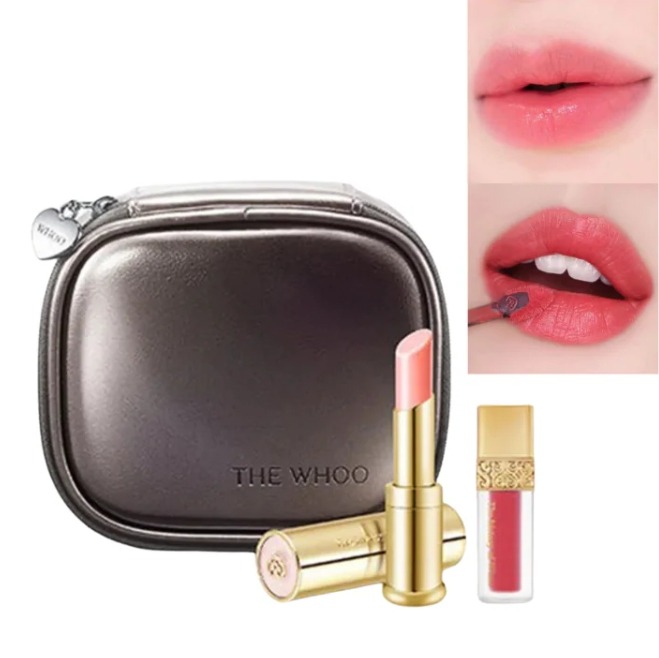 The History of whoo Gongjinhyang Mi Glow Lip Balm Set #Pink Special Set