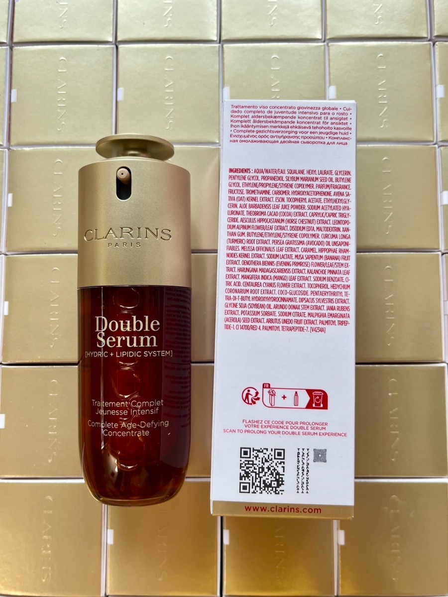 ของหิ้ว CLARINS Double Serum 50ml. [Hydric+Lipidic System]