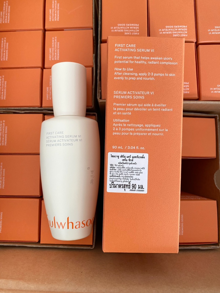Sulwhasoo เซรั่มบำรุงผิวหน้า First Care Activating Serum VI ขนาด 90ml. (เคาเตอร์ 4,100฿)