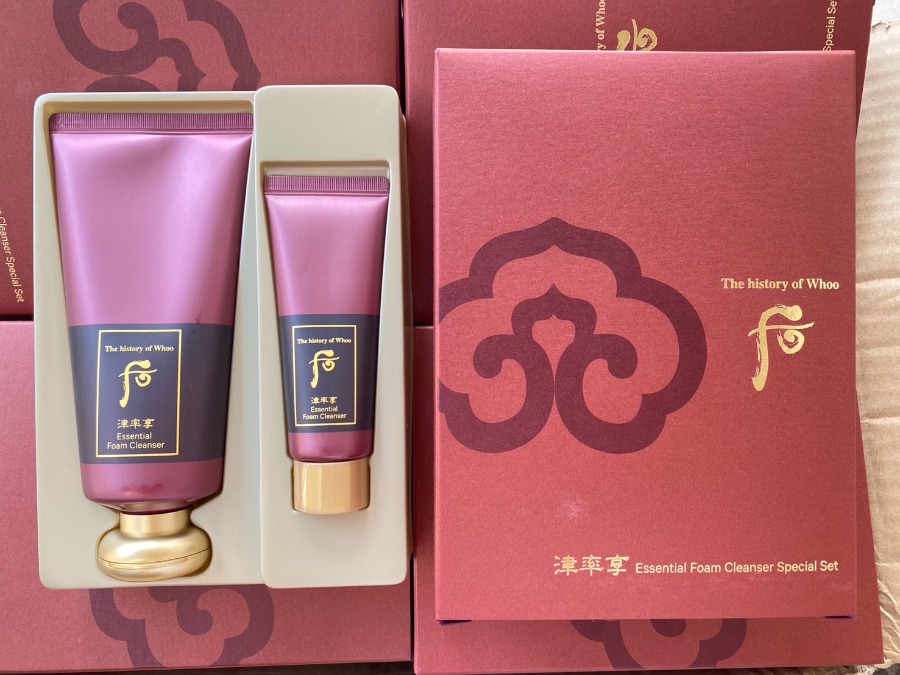 เซตโฟม The History Of Whoo Essential Foam Cleanser 180ml. +40ml.