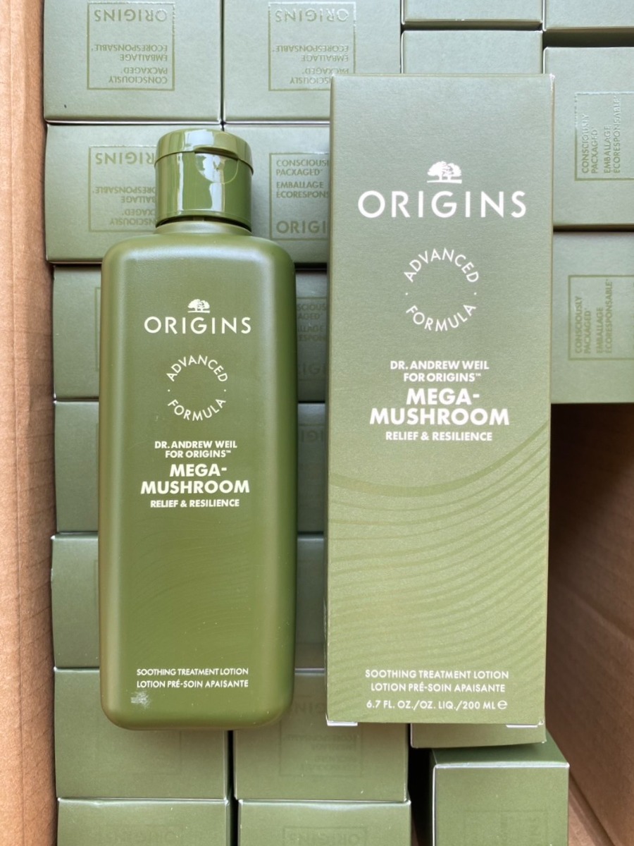 Origins Dr.Andrew Mega-Mushroom Relief & Resilience Soothing Treatment Lotion 200ml.