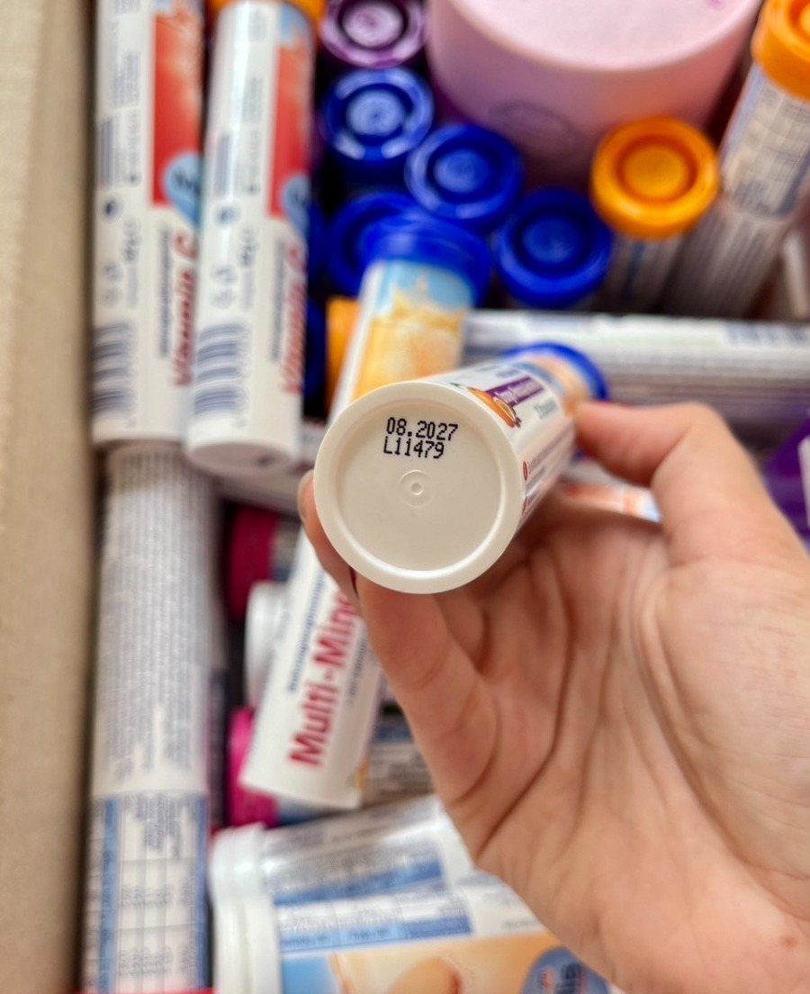 Das gesunde Plus - วิตามินเม็ดฟู่ละลายน้ำ จากประเทศเยอรมัน (1หลอด/บรรจุ20เม็ด)