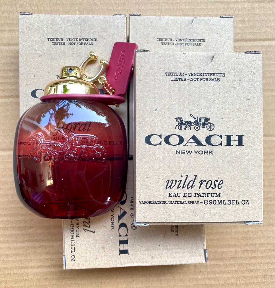 กล่องเทสเตอร์ - Coach New York Wild Rose EDP 90ml. (เคาเตอร์ 5,600฿)
