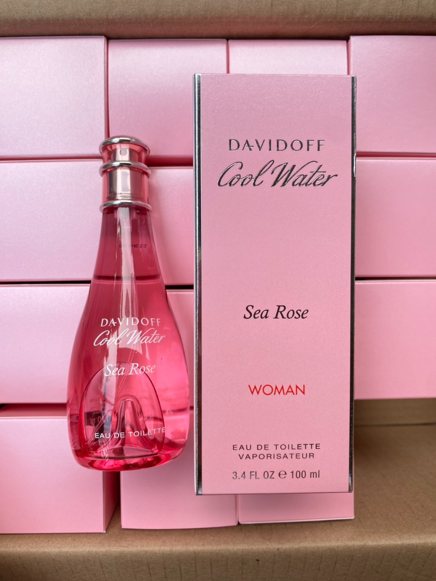 Davidoff Cool Water Sea Rose Eau De Toilette 100ml. (เคาเตอร์ 3,600฿)
