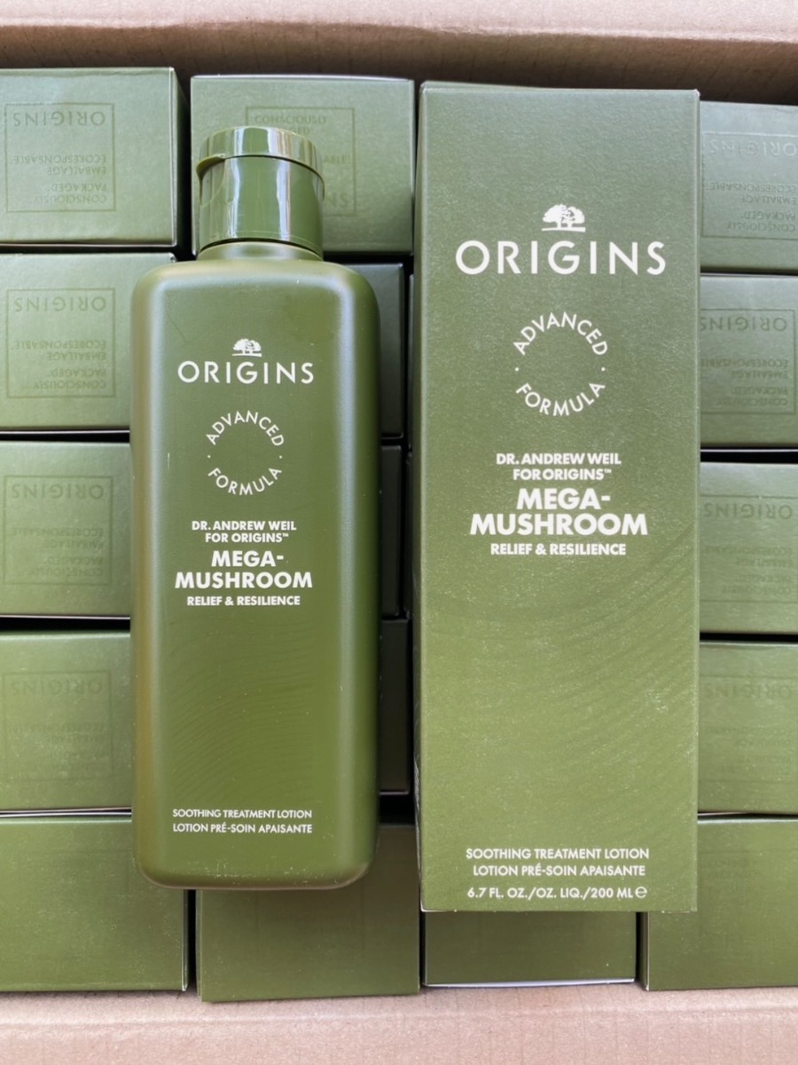 Origins Dr.Andrew Mega-Mushroom Relief & Resilience Soothing Treatment Lotion 200ml.