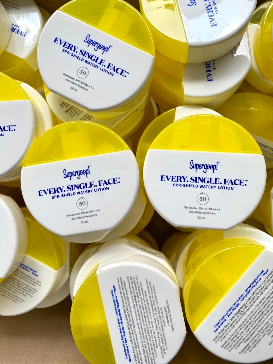 ไม่มีกล่อง NoBox - Supergoop! - Every. Single. Face. Watery Lotion SPF50 ขนาด 50ml.