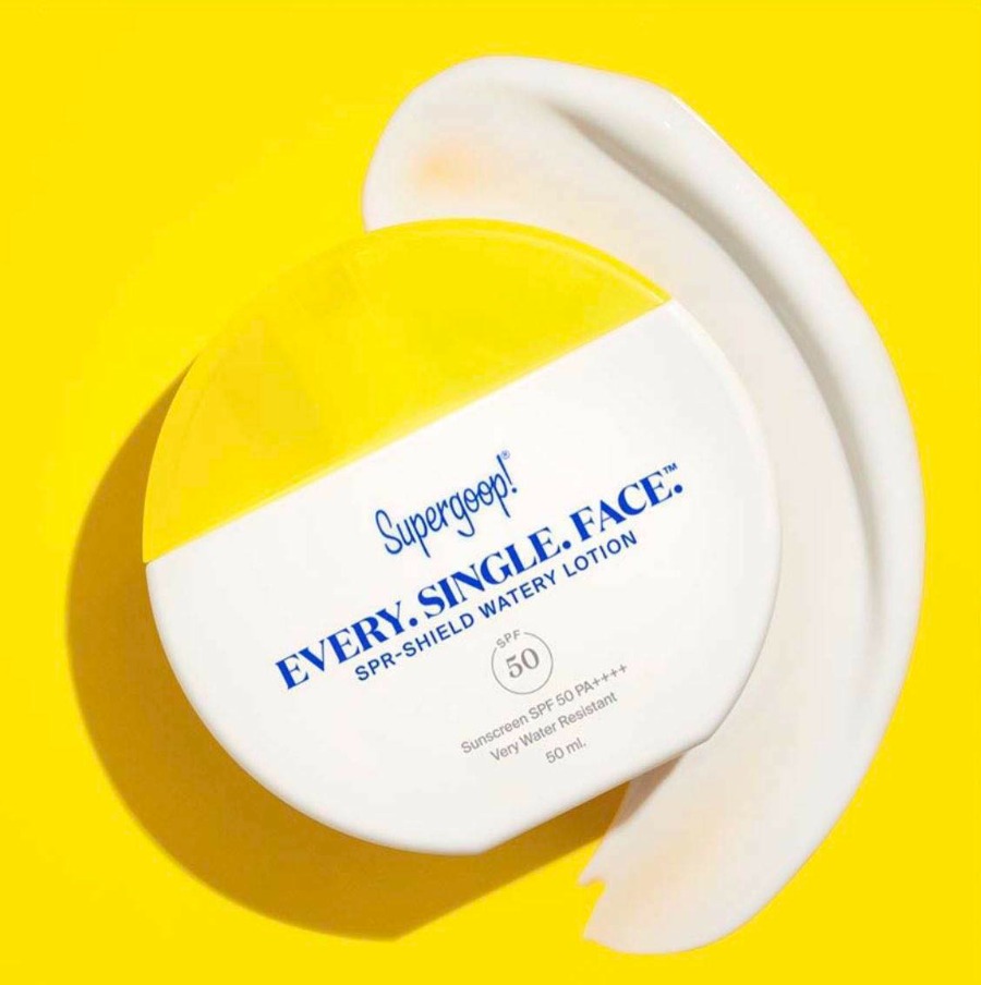 ไม่มีกล่อง NoBox - Supergoop! - Every. Single. Face. Watery Lotion SPF50 ขนาด 50ml.