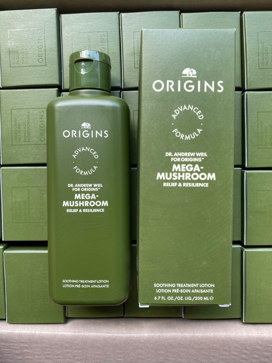 Origins Dr.Andrew Mega-Mushroom Relief & Resilience Soothing Treatment Lotion 200ml.