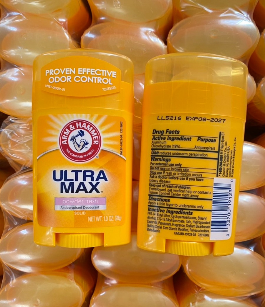 Arm & Hammer Ultra Max 28g. #Powder Fresh