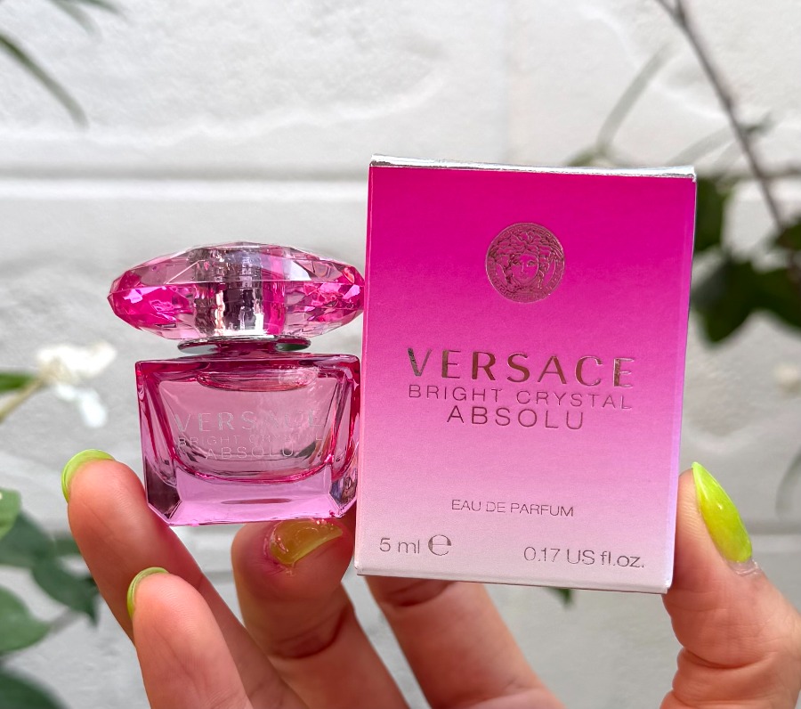 น้ำหอมจิ๋ว แบบแต้ม Versace Bright Crystal Absolu Eau De Parfum 5ml.