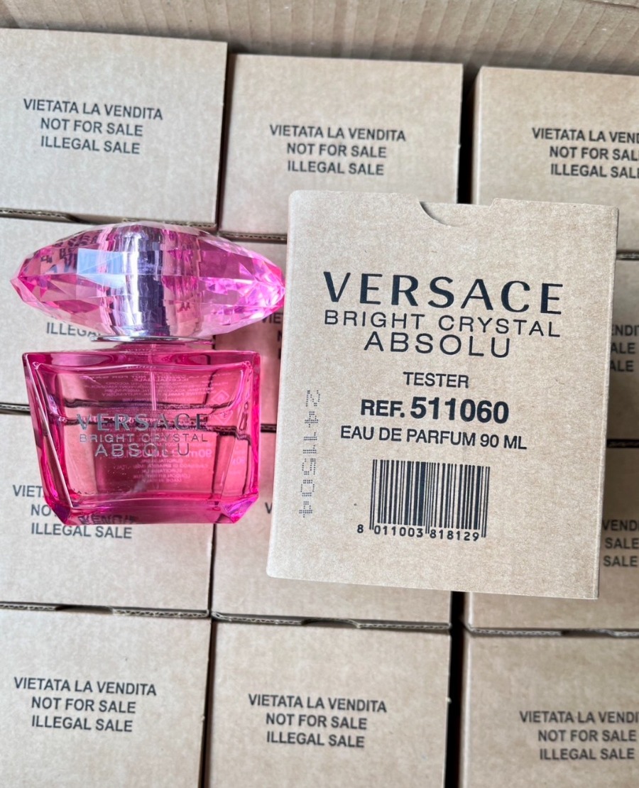 กล่องเทสเตอร์ - Versace Bright Crystal Absolu Eau De Parfum 90ml. (เคาเตอร์ 4,700฿)