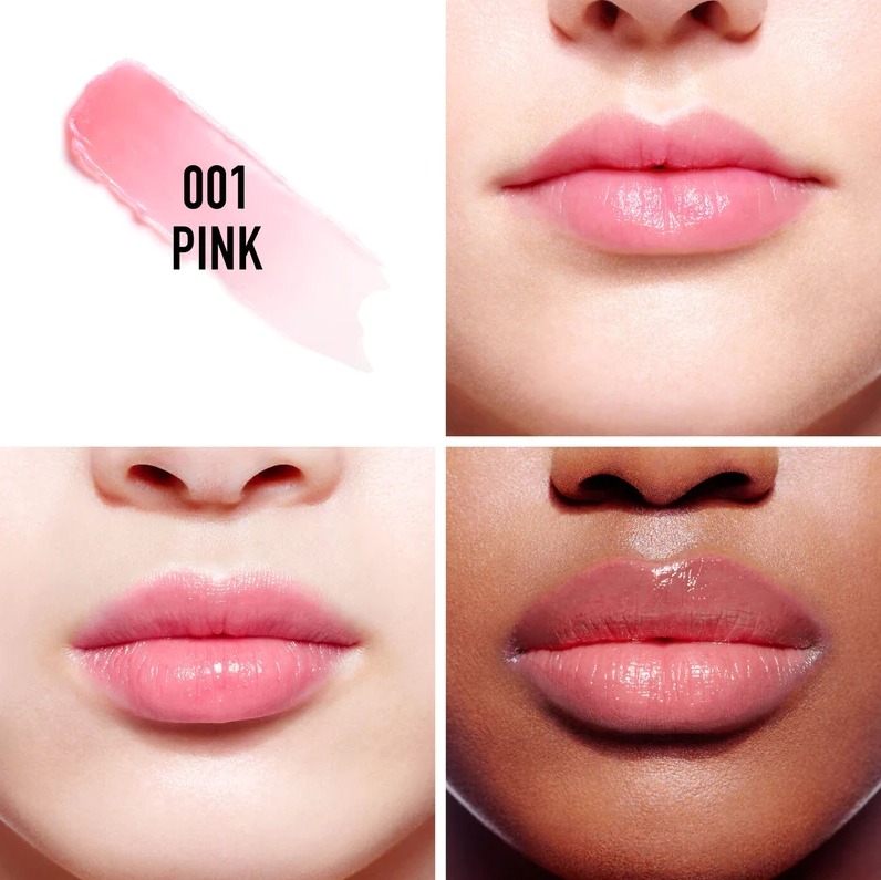 NoBoxไม่มีกล่อง/รุ่นใหม่- Dior Addict Lip Glow 3.5g. #001 Pink (เคาเตอร์ 1,700฿)