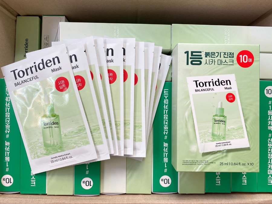 เขียว Torriden Balanceful Mask (1กล่อง/10แผ่น)