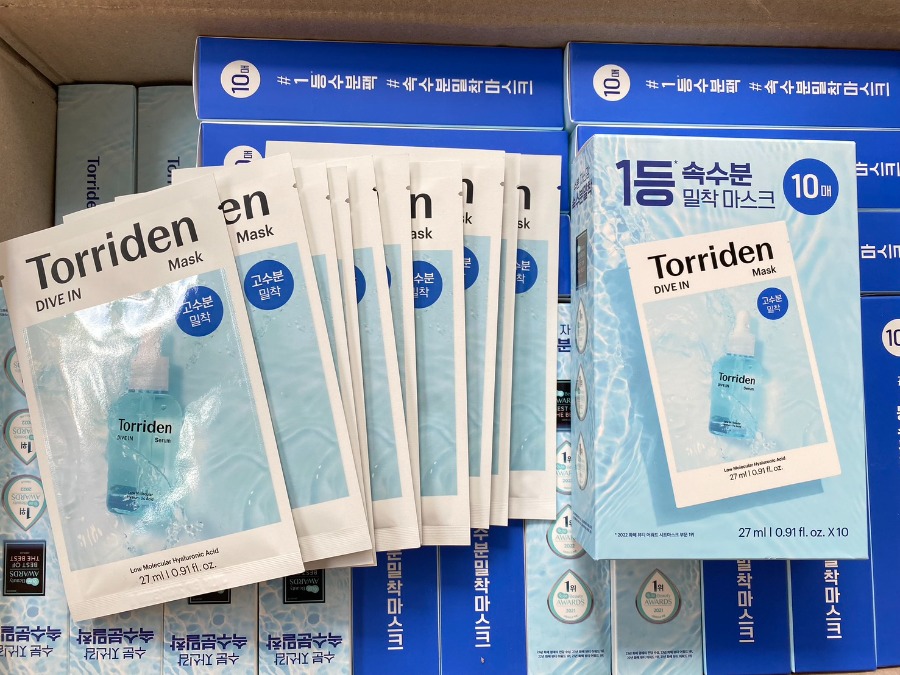 ฟ้า Torriden Dive In Mask (1กล่อง/10แผ่น)