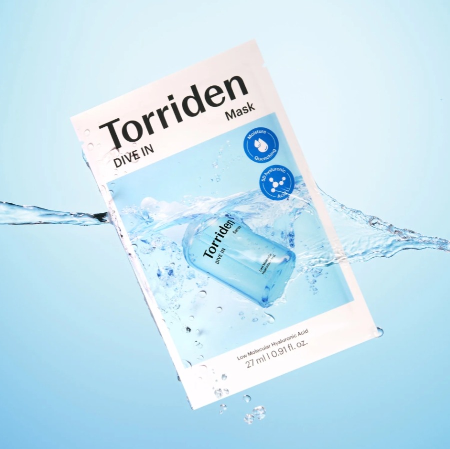 ฟ้า Torriden Dive In Mask (1กล่อง/10แผ่น)
