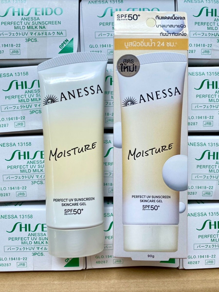 ทอง Shiseido Anessa Perfect UV Sunscreen Skincare Gel NB SPF 50+ PA++++ 90g. (เคาเตอร์ 950฿)