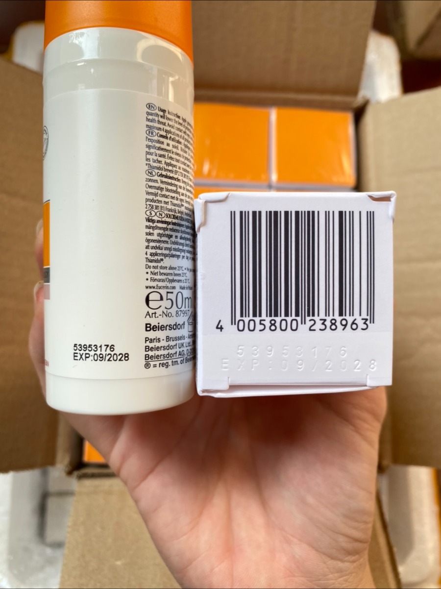 Eucerin Pigment Control Sun Fluid SPF50+ ขนาด 50ml.