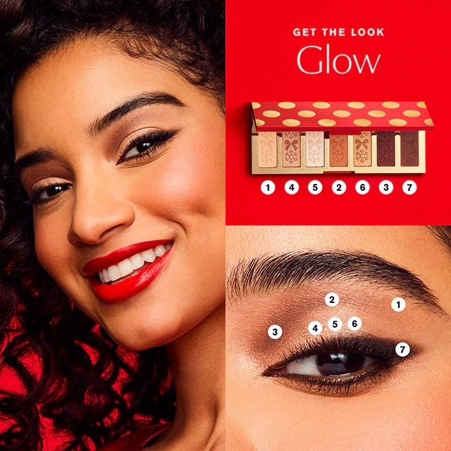 พาเลท Estee Lauder Limited Edition Glow Eyeshadow Palette 8.9g.