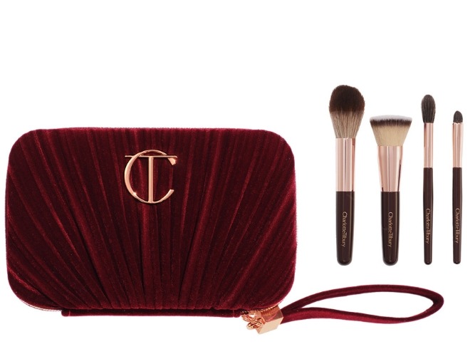 Charlotte Tilbury CharlotteS Hollywood Mini Brush Set Xmas2025 (เคาเตอร์ 2,475฿)