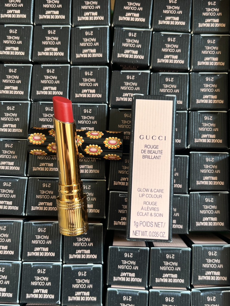 Gucci Glow & Care Lip Colour 1g. #217 Valeria Rose
