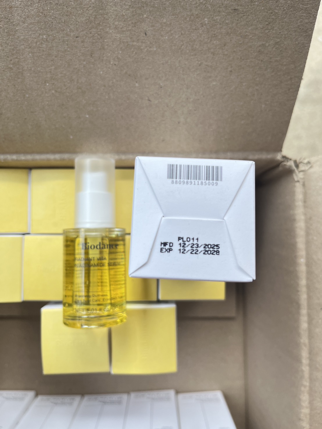 Biodance Serum 30ml. #เหลือง Radiant Vita Niacinamide