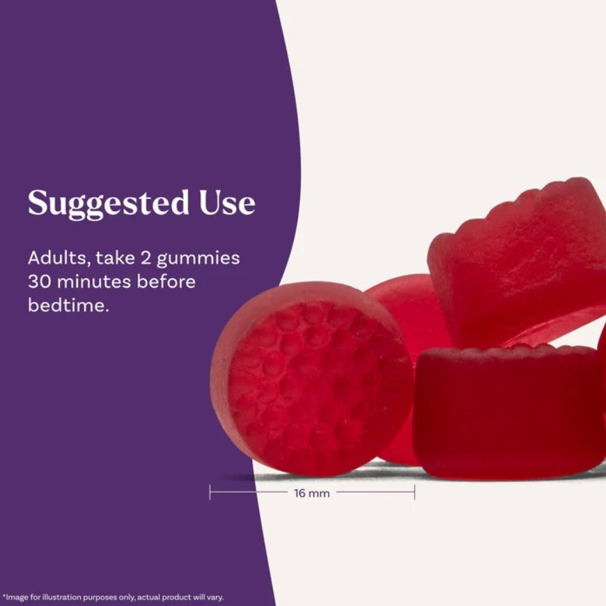 แพ็คเกจใหม่ - Natrol Gummies Melatonin Strawberry 10mg. (90Gummies)